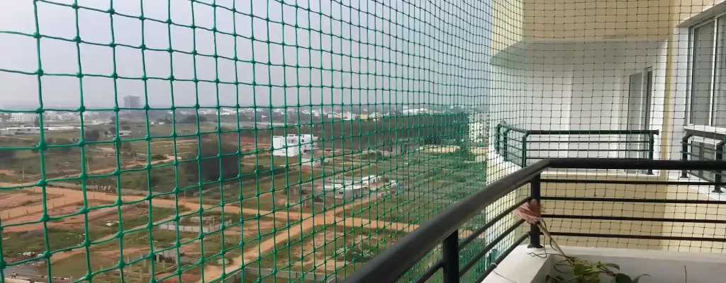 Supreme Netting Balcony Safety Nets in Hyderabad, Jubilee Hills, Banjara Hills, Hi-Tech City, Kondapur, LB Nagar, Secunderabad, Manikonda, Khairatabad, Tarnaka, Ameerpet, Kukatpally, Madhapur